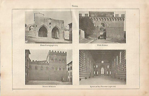 LAMINA ESPASA 704: Siena Italia