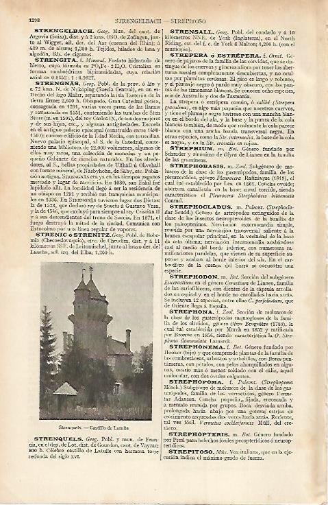 LAMINA ESPASA 7386: Castillo de Latulle Francia