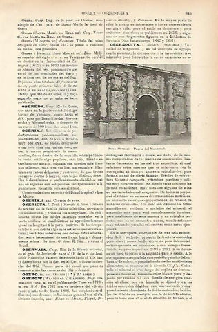 LAMINA ESPASA 7789: Monasterio de Osera Orense