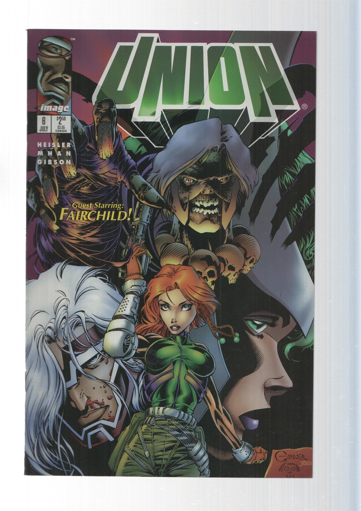 Image Comics: Union num 6 - Sidetracked. Wildstorm production.