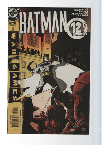 DC: Batman the 12th Adventure num 1 - War Games prelude, No help