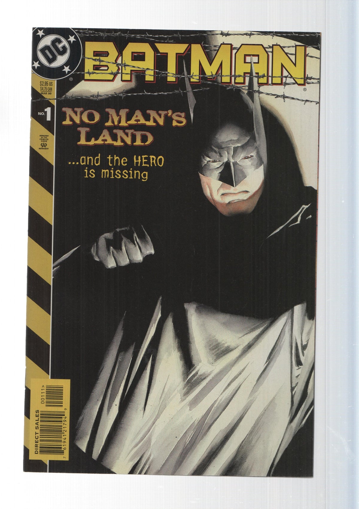 DC: Batman No Mans Land num 1, part one: Values