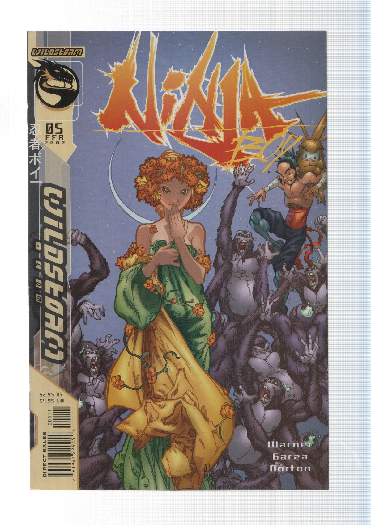 WildStorm: Ninja Boy num 5 - Murder Monkey Magic