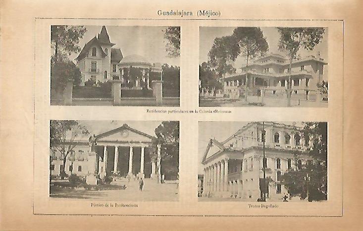 LAMINA ESPASA 2219: Lugares de Guadalajara Mexico