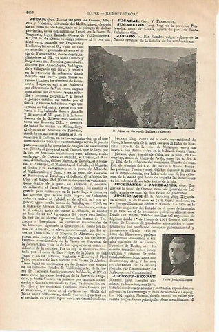 LAMINA ESPASA 21097: El Jucar en Cortes de Pallars Valencia