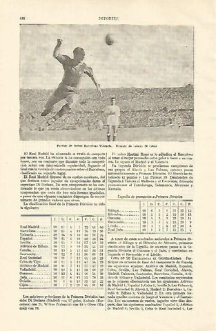 LAMINA ESPASA 22134: Partido de futbol Barcelona-Valencia 