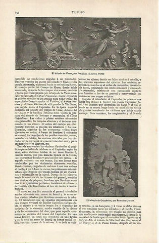 LAMINA ESPASA 20464: El triunfo de Venus por Prudhon