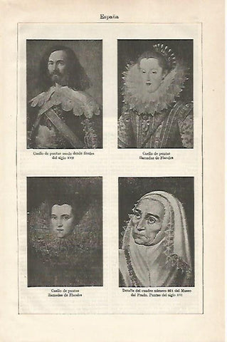 LAMINA ESPASA 20067: Cuellos de puntas