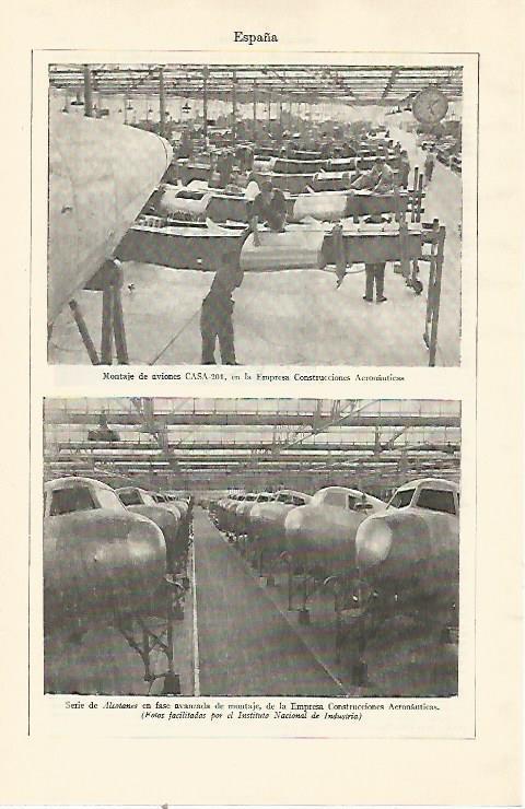 LAMINA ESPASA 22040: Empresa Construcciones Aeronauticas