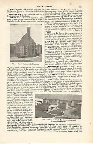 LAMINA ESPASA 22454: Iglesia de los Minoristas en Viena