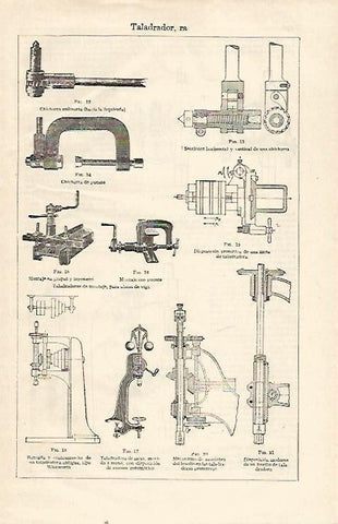 LAMINA ESPASA 22689: Partes de taladradoras