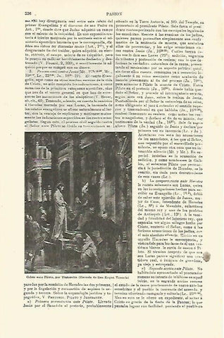 LAMINA ESPASA 23415: Cristo ante Pilato por Tintoretto