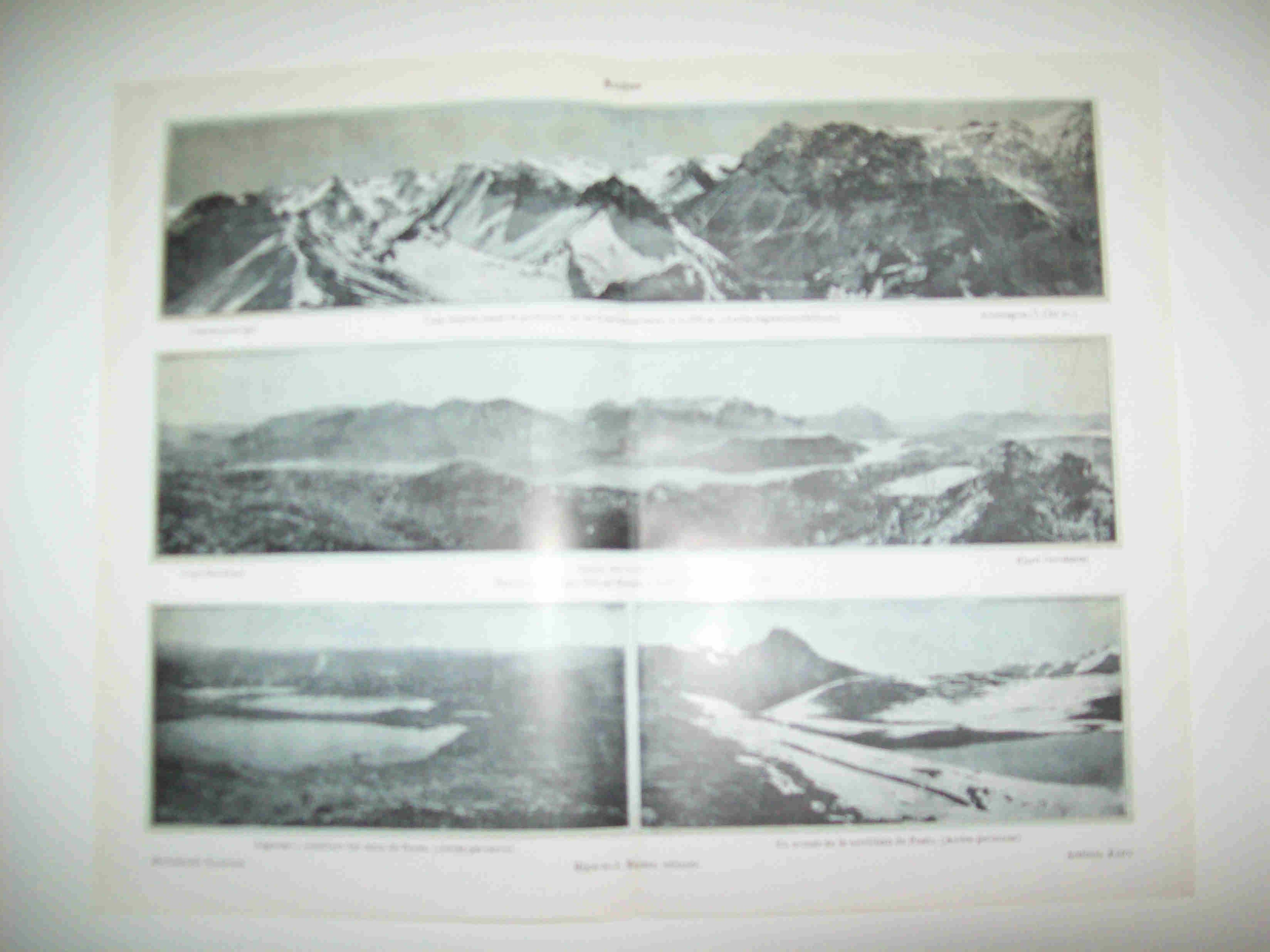 LAMINA ESPASA 23749: Vistas de los Andes