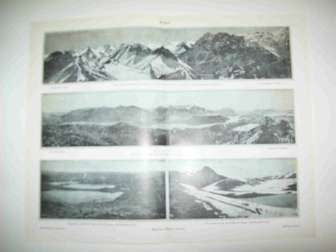 LAMINA ESPASA 23749: Vistas de los Andes