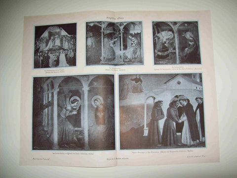 LAMINA ESPASA 23786: Obras de Fra Angelico