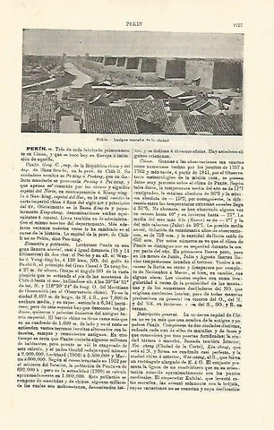 LAMINA ESPASA 23931: Muralla de Pekin
