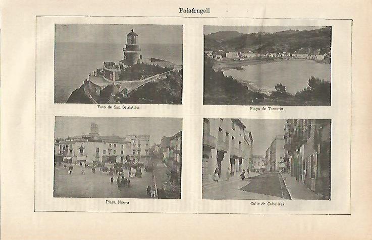 LAMINA ESPASA 24242: Vistas de Palafrugell