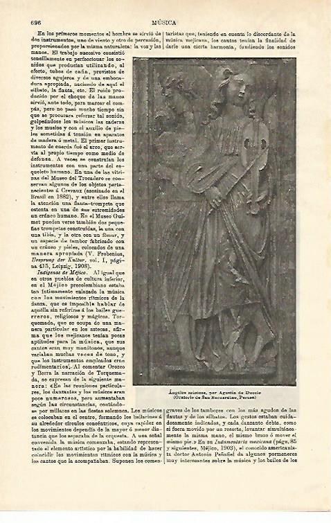 LAMINA ESPASA 24598: Angeles musicos por Duccio