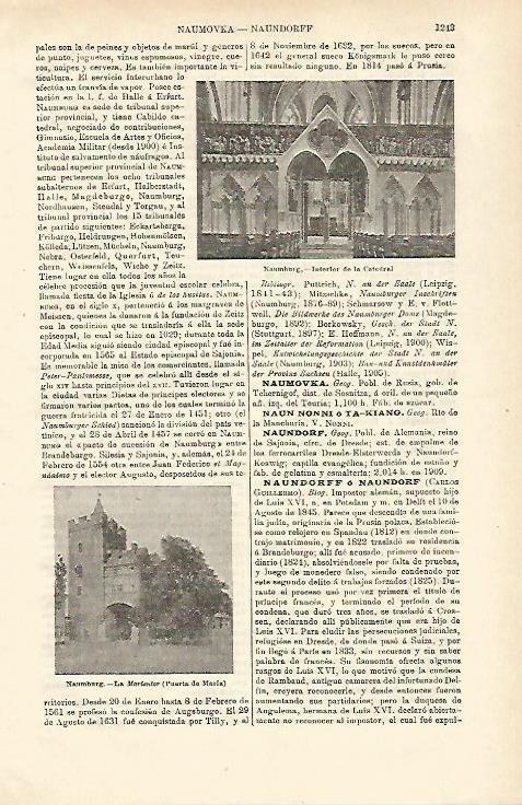 LAMINA ESPASA 24687: Catedral de Naumburg