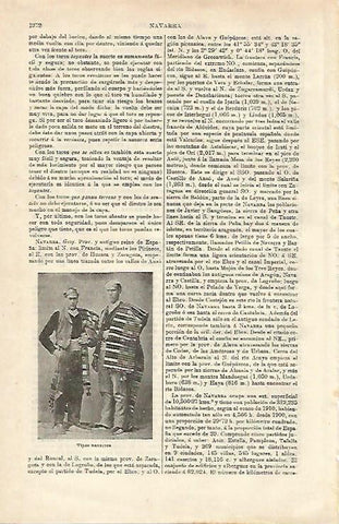 LAMINA ESPASA 24693: tipos navarros