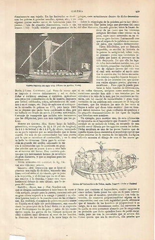 LAMINA ESPASA 24798:Galera de Francia del siglo XVII
