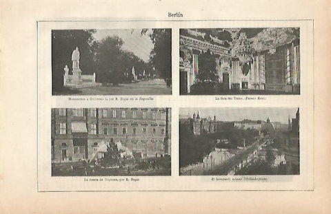 LAMINA ESPASA 25172: Edificios de Berlin