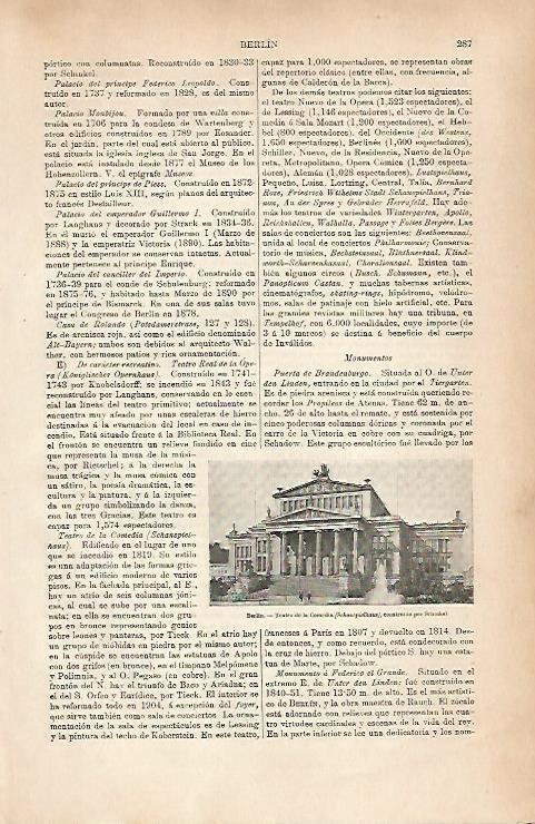 LAMINA ESPASA 25173: Teatro de la Comedia en Berlin
