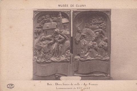POSTAL 18888: BOIS: DEUX FOUEES DE STALLE