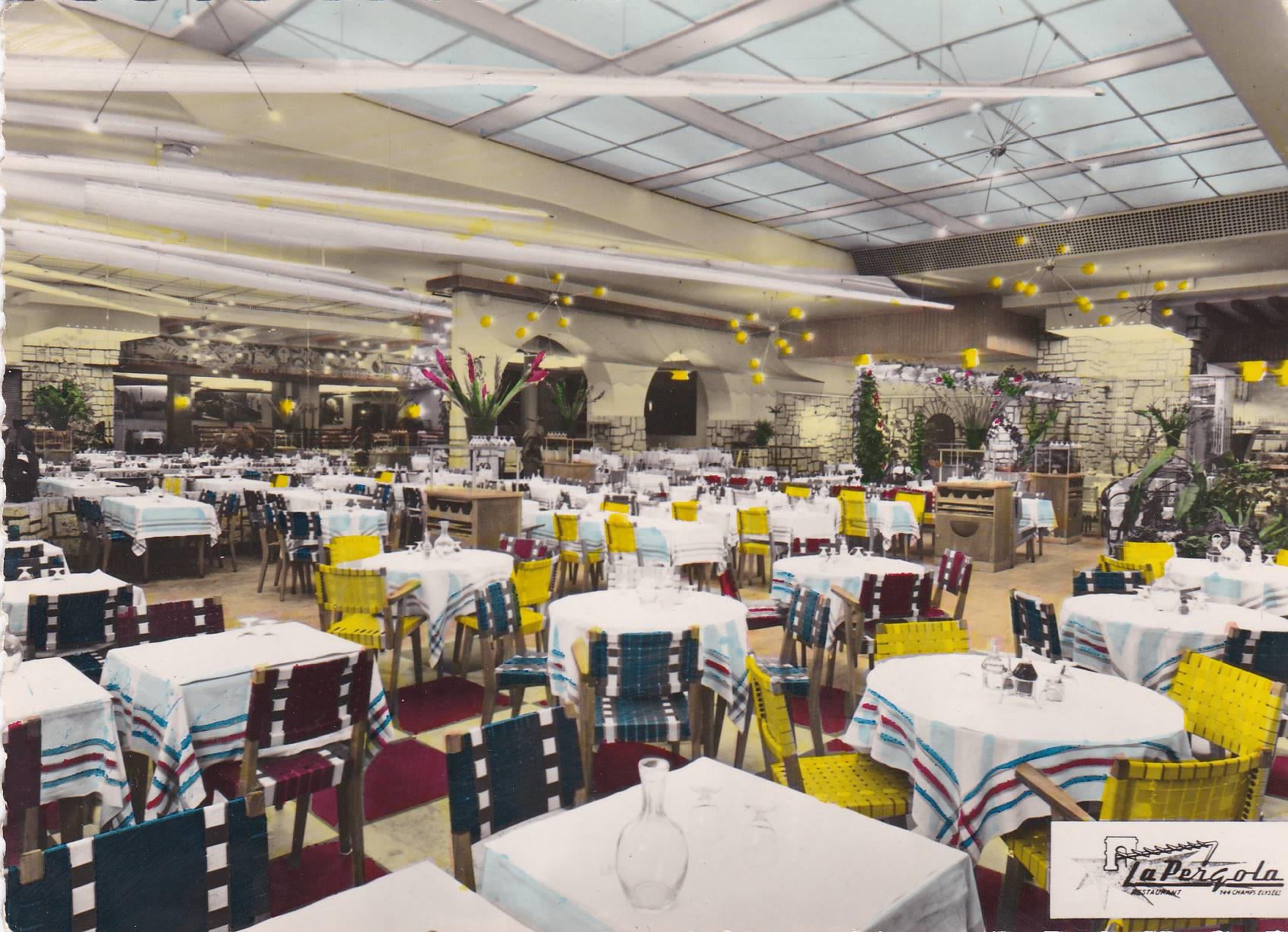 POSTAL 18897: RESTAURANTE LA PERGOLA