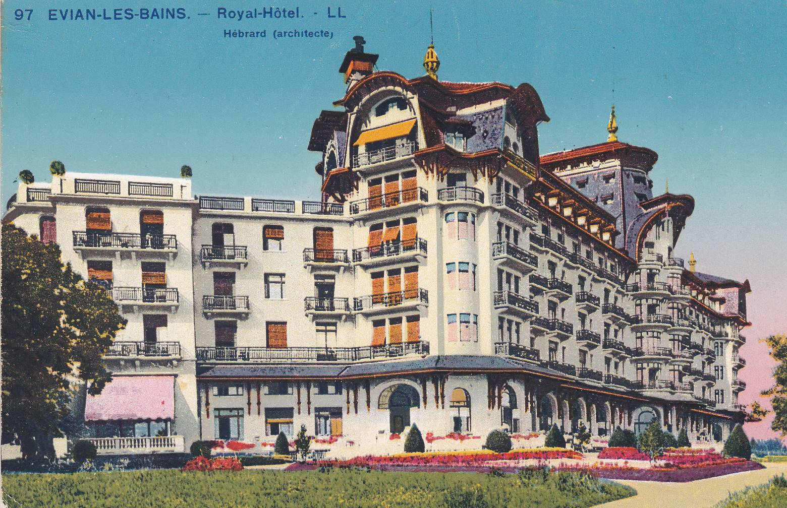 POSTAL 18906: EVIAN LES BAINS