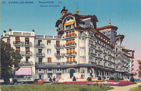 POSTAL 18906: EVIAN LES BAINS