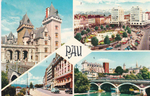POSTAL 18907: PAU: ENTRADA CASTILLO