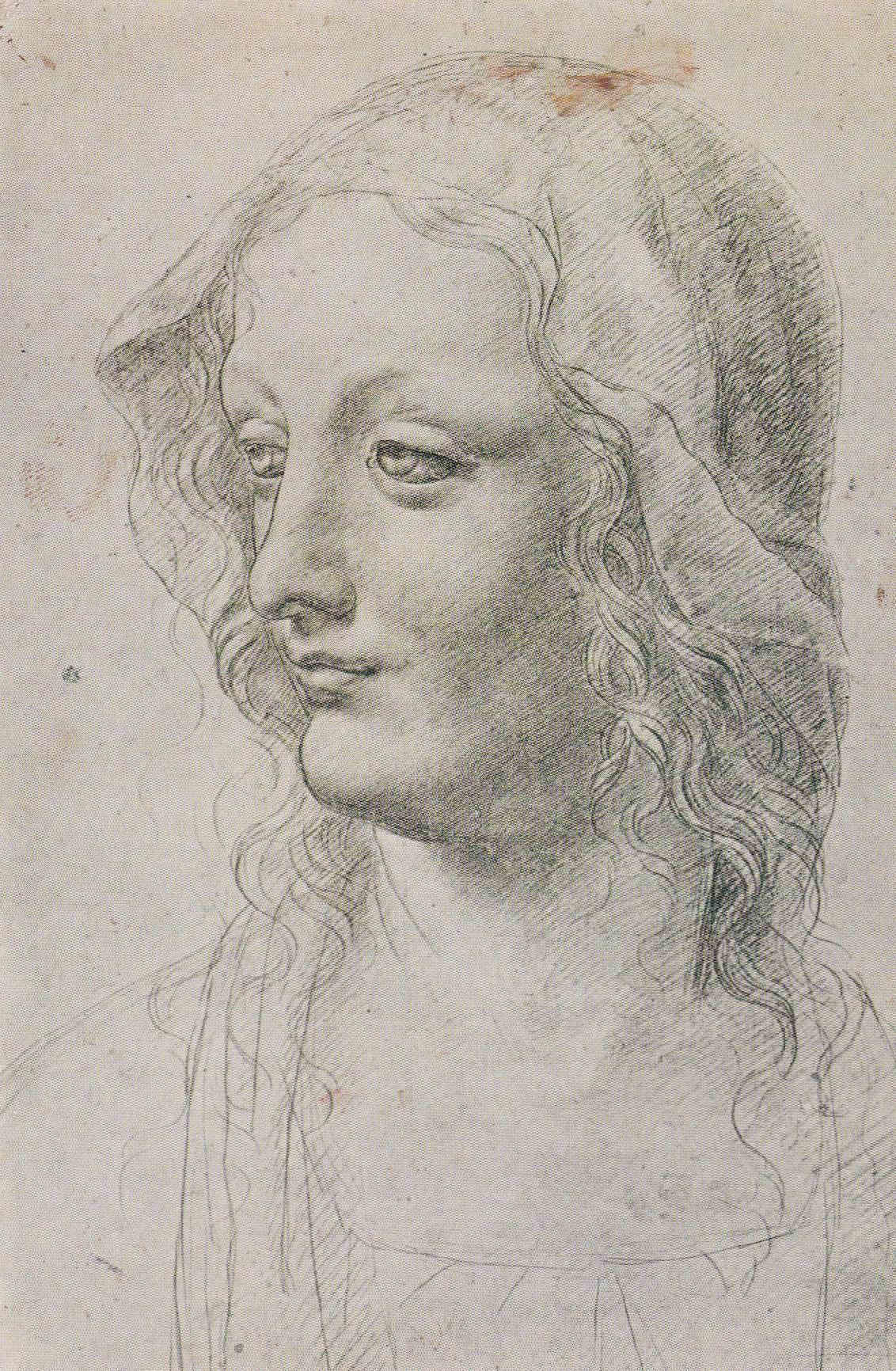 POSTAL 18919: LEONARDO: BUSTO DE MUJER