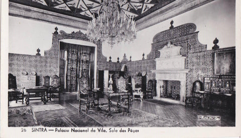POSTAL 18929: SINTRA: PALACIO NACIONAL DA VILA