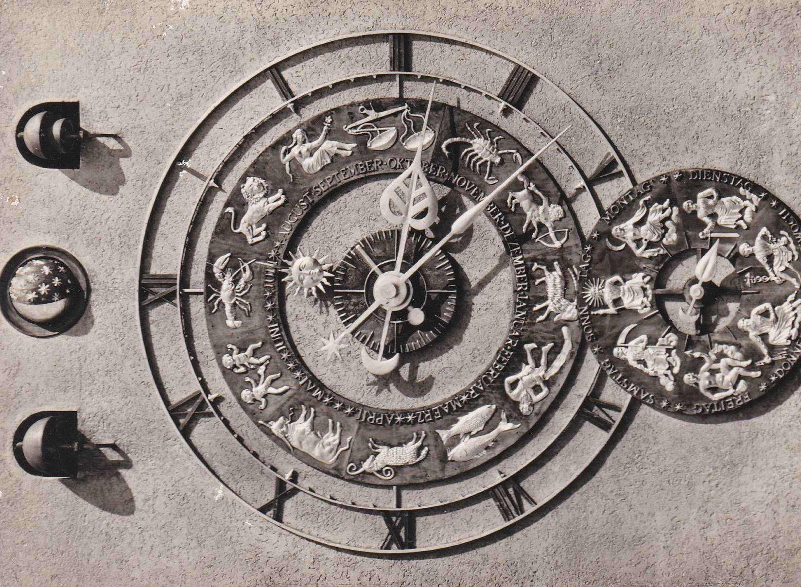 POSTAL 18932: MUSEO MUNIC: RELOJ SOLAR