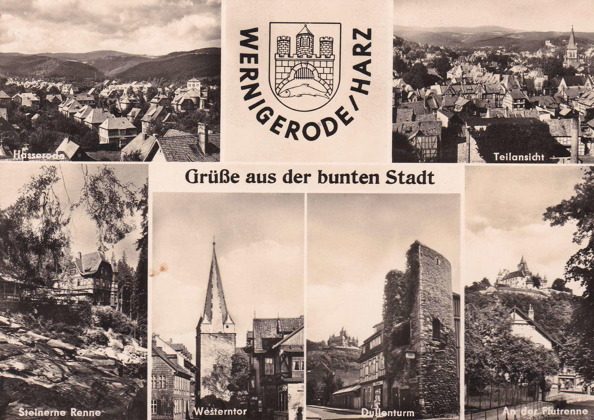 POSTAL 18939: WERNIGERODE/ HARZ