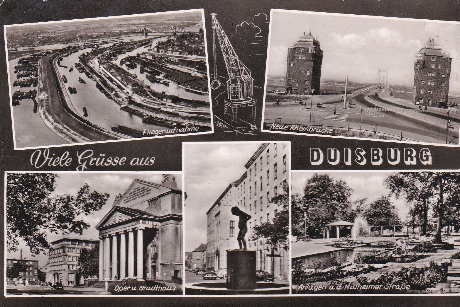 POSTAL 18941: ALEMANIA: DUISBURG