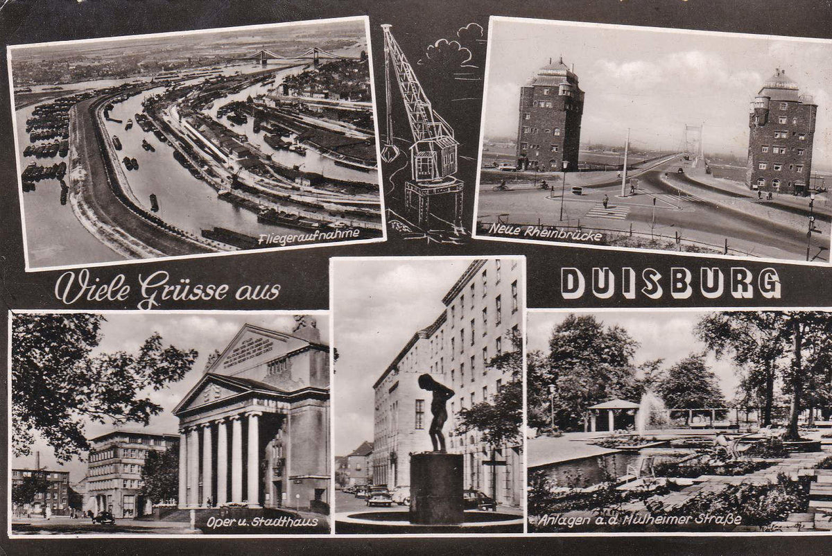 POSTAL 18941: ALEMANIA: DUISBURG