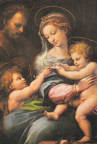 POSTAL 18948: RAPHAEL: VIRGEN DE LA ROSA