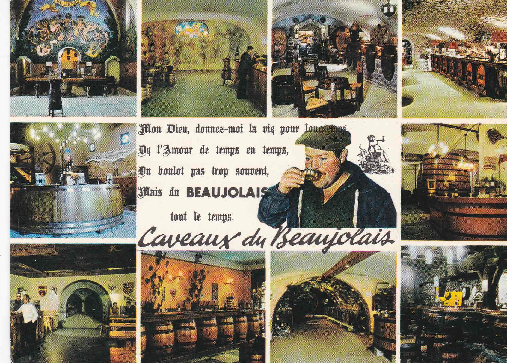 POSTAL 18978: CAVEAUX DU BEAUJOLAIS