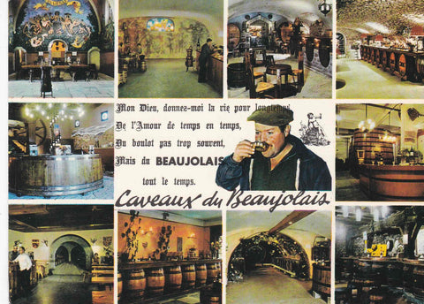 POSTAL 18978: CAVEAUX DU BEAUJOLAIS