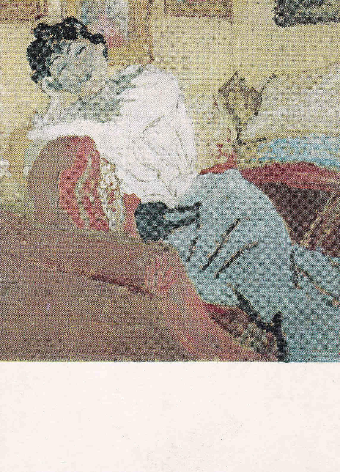 POSTAL 18990: EDOUARD VUILLARD: MADAME HESSEL