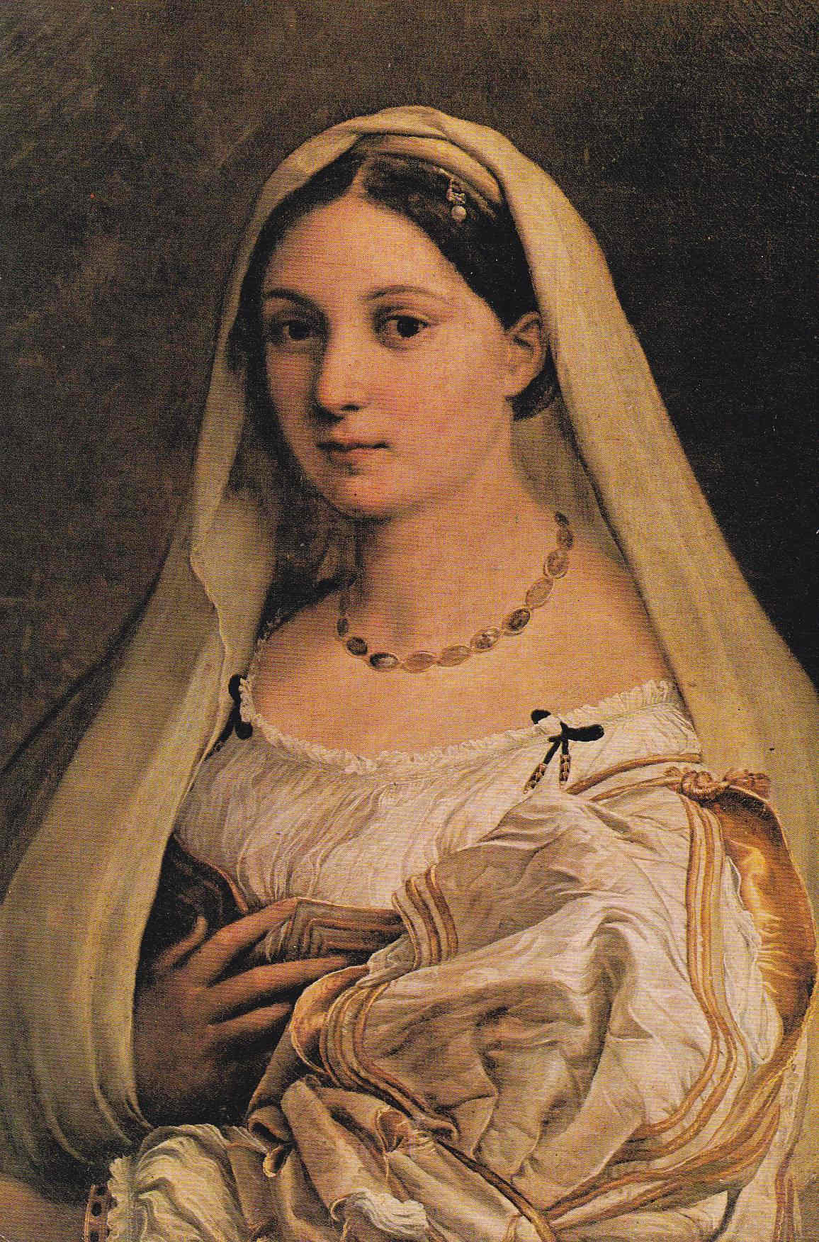 POSTAL 19025: RAFFAELLO: LA FORNARINA
