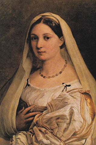 POSTAL 19025: RAFFAELLO: LA FORNARINA