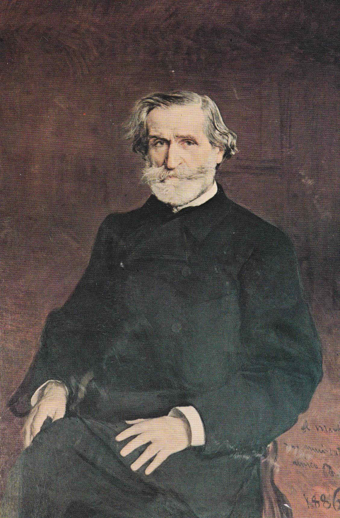POSTAL 19026: MILAN: RETRATODE GIUSEPPE VERDI