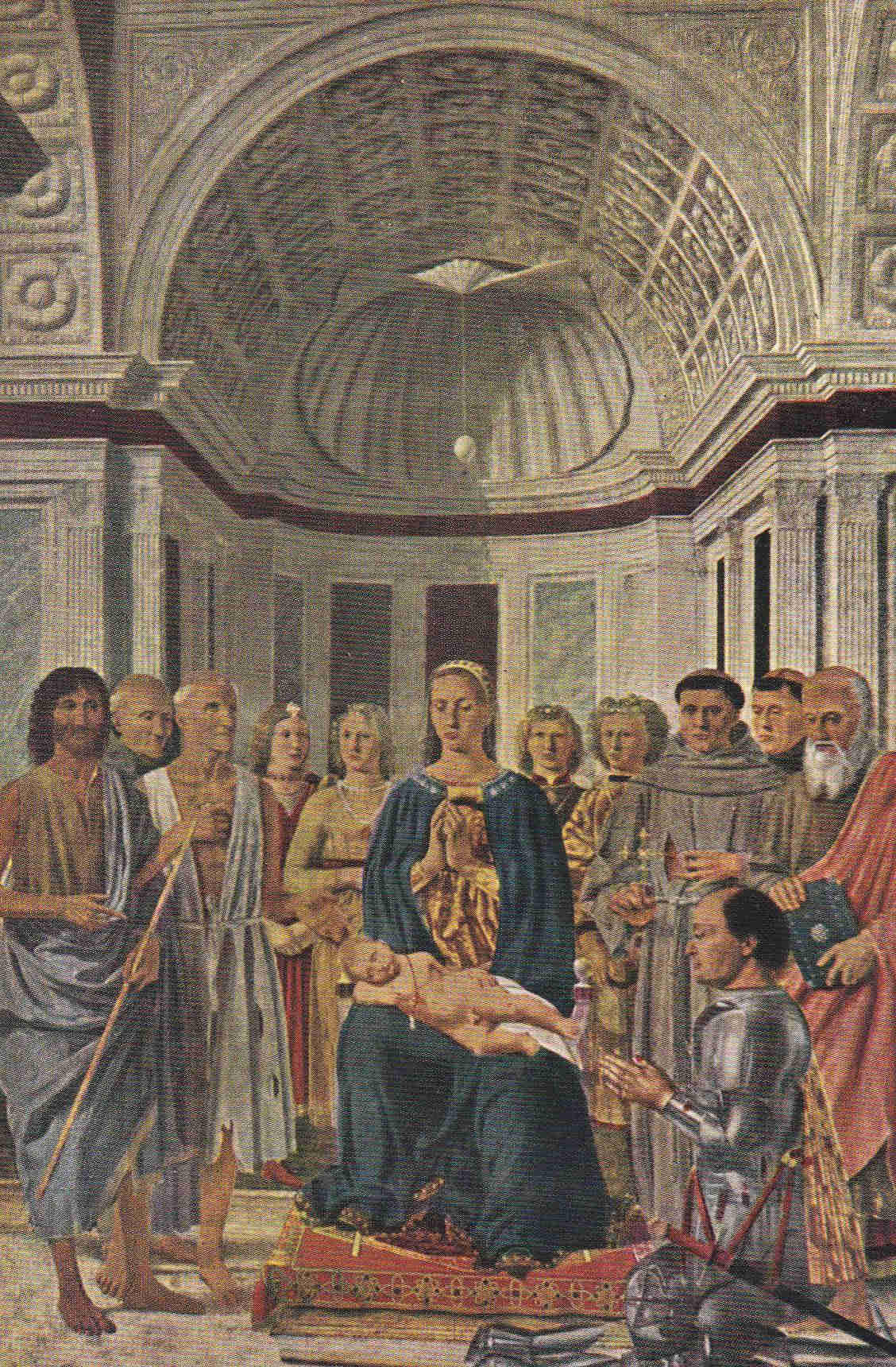 POSTAL 19031: PIERO DE LA FRANCESCA: PALA URBINATE