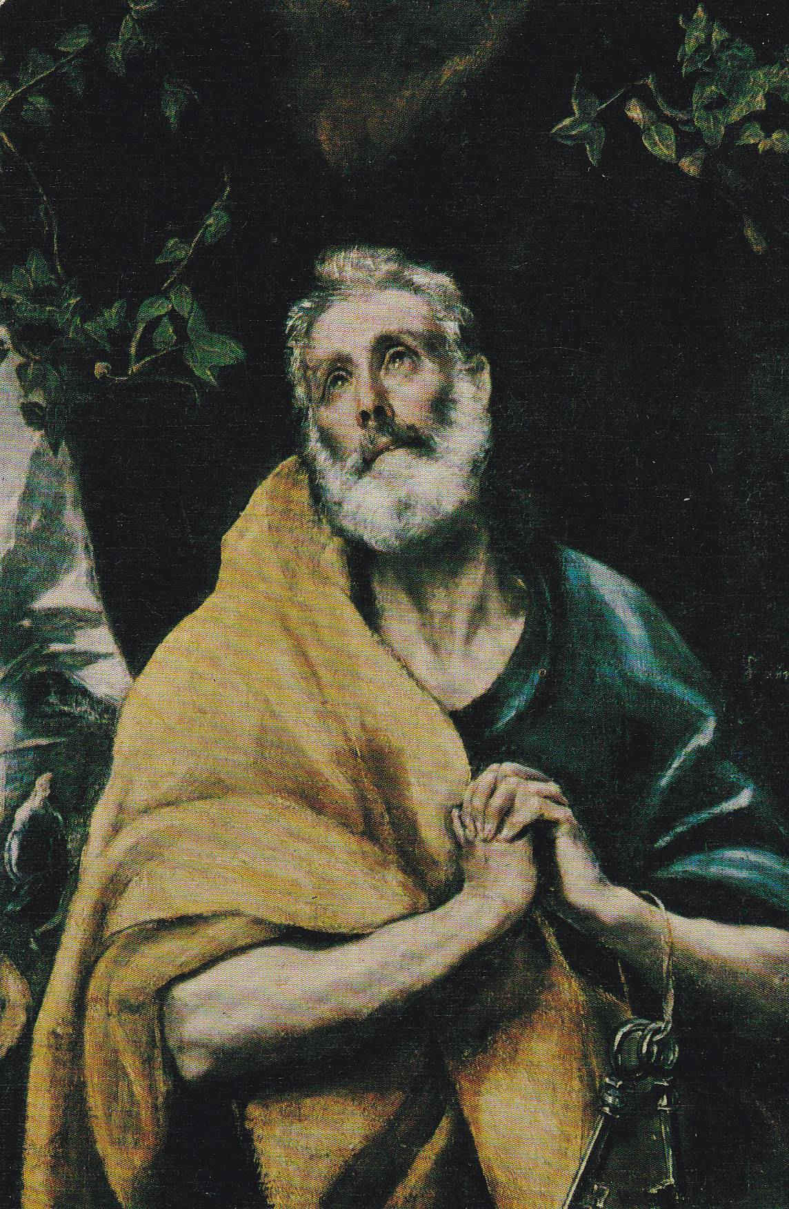 POSTAL 19038: EL GRECO: LAGRIMAS DE SAN PEDRO