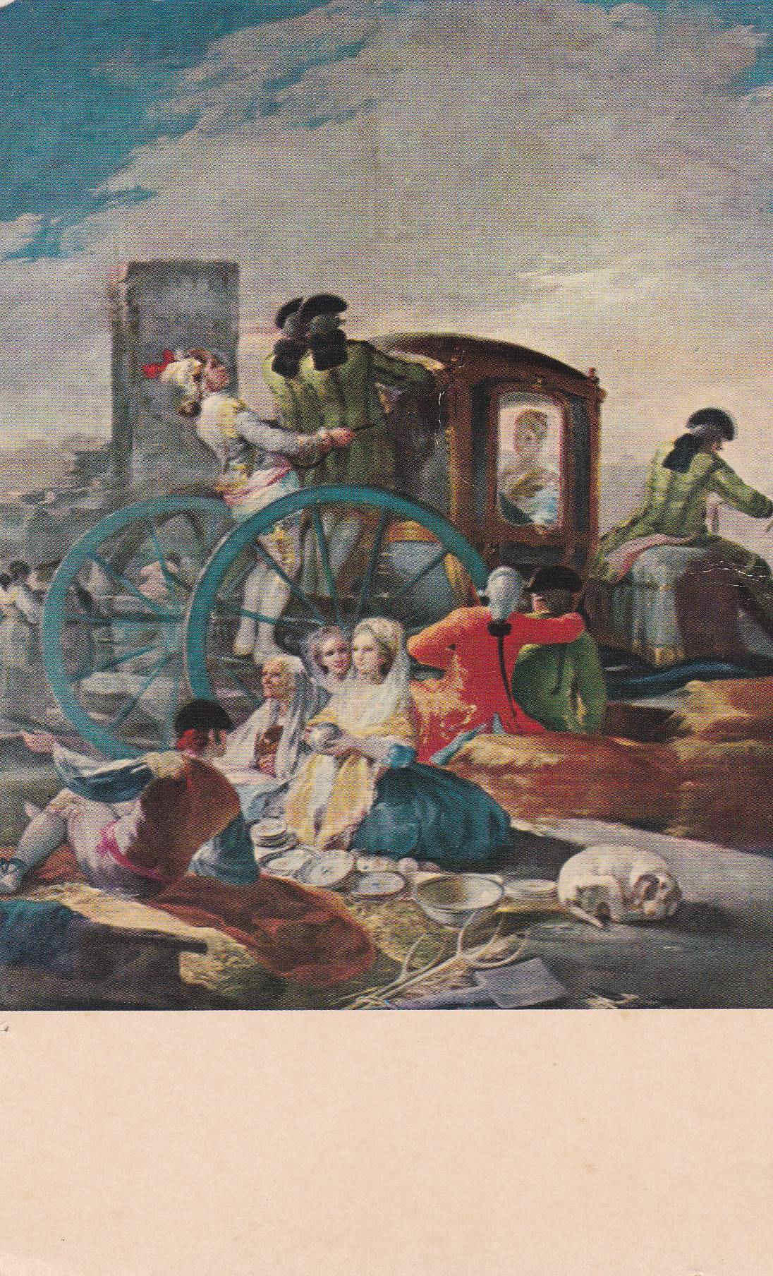 POSTAL 19041: GOYA: EL CACHARRERO