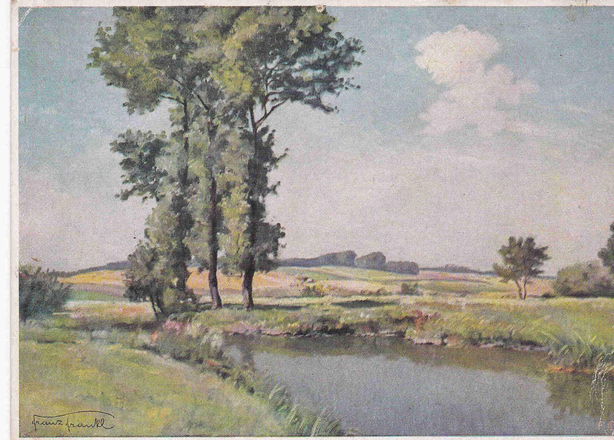 POSTAL 19045: FRANZ FRANLL: PAISAJE