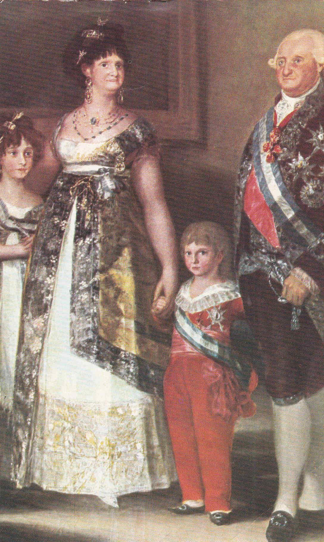 POSTAL 19062: GOYA: LA FAMILIA DE CARLOS IV